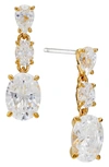 Nadri Emilia Cubic Zirconia Drop Earrings In Gold