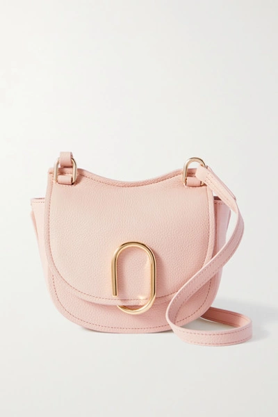 3.1 Phillip Lim / フィリップ リム Alix Mini Hunter Textured-leather Shoulder Bag In Blush