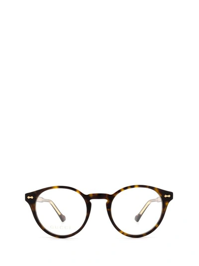 Gucci Women's Red Metal Glasses