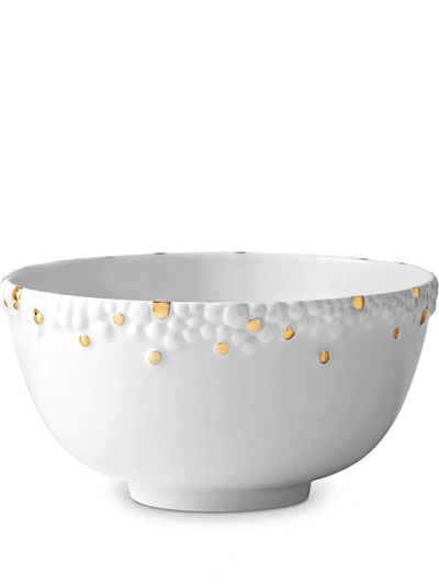 L'objet Haas Mojave 24k Gold & Porcelain Cereal Bowl