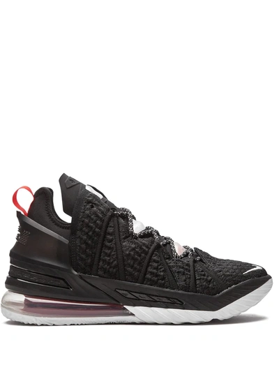 Nike Lebron 18 High-top Sneakers In Black