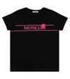 Moncler Enfant · Teen Logo-print T-shirt In Black