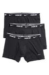 Nike 3-pack Dri-fit Everyday Performance Boxer Briefs In Black