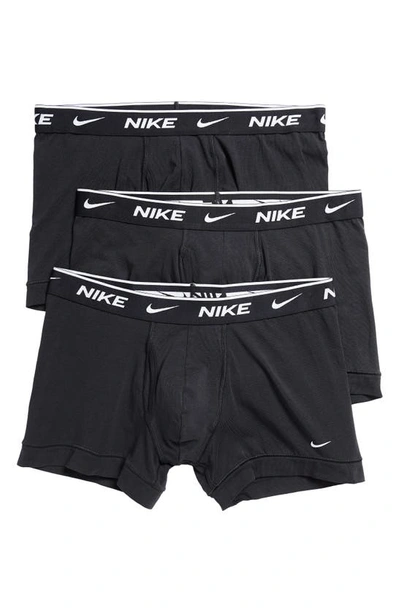 Nike 3-pack Dri-fit Everyday Performance Boxer Briefs In Black