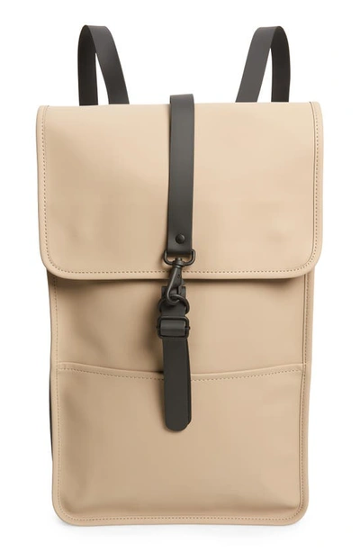 Rains Backpack Mini - Taupe In Beige