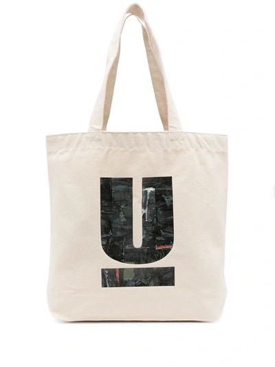 Undercover 30th Anniversary U Logo Tote Bag In Neutrals
