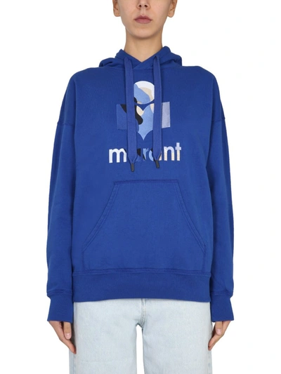 Isabel Marant Étoile Mansel Sweatshirt In Blue Cotton