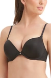 Montelle Intimates Prodigy Ultimate Push-up Convertible Underwire Bra In Black