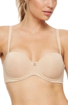 Montelle Intimates Convertible Strapless Underwire Bra In Beige