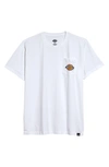 Dickies Logo Pocket Graphic Tee In White