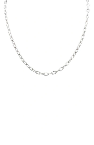 Stephanie Windsor 14k Gold Chain Necklace In White Gold