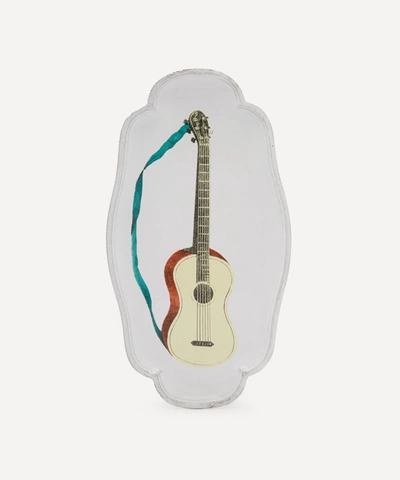 Astier De Villatte Guitar Platter In White
