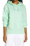 Nike Oversize Fleece Hoodie In Cucumber Calm/ White