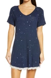 Honeydew Intimates All American Constellations Knit Sleep Shirt In Polar Constellation