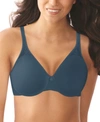 Bali Passion For Comfort Seamless Underwire Minimizer Bra 3385 In Oceanic Blue