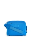 Dagne Dover Micah Water Resistant Neoprene Crossbody Bag In Blueprint