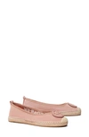 Tory Burch Minnie Ballet Espadrille In Malva