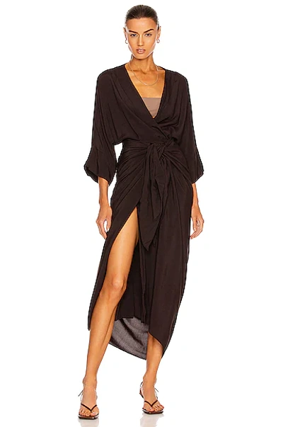 Haight Knot Dress In Black