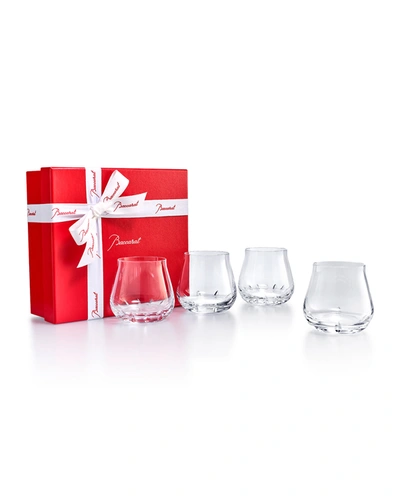 Baccarat Faunacrystopolis Tumblers, Set Of 4 By Jaime Hayon In Clear