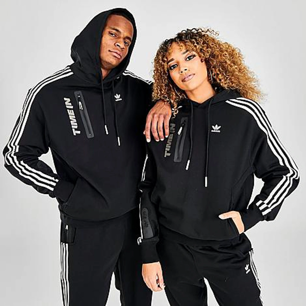 Adidas Originals Mens Adidas Ninja Hoodie In Black ModeSens