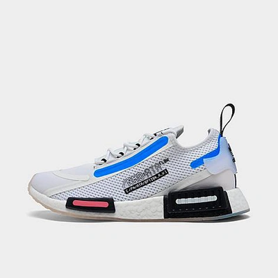 Adidas Originals Adidas Women's Nmd R1 Spectoo Casual Sneakers From Finish Line In Footwear White/black/pink/blue