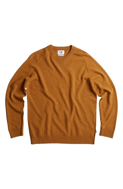 Nn07 Edward 6333 Lambswool Crewneck Sweater In Yellow