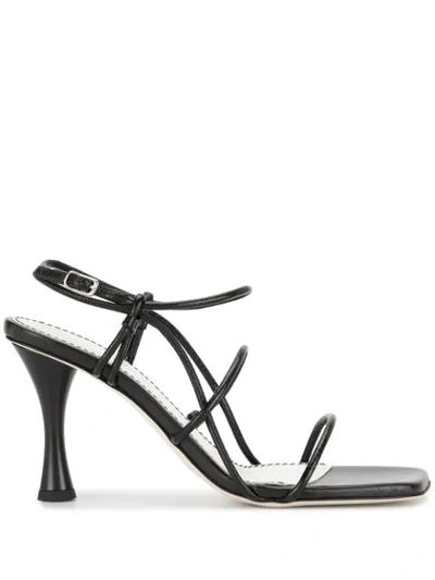 Proenza Schouler Strappy Open-toe Sandals In Black