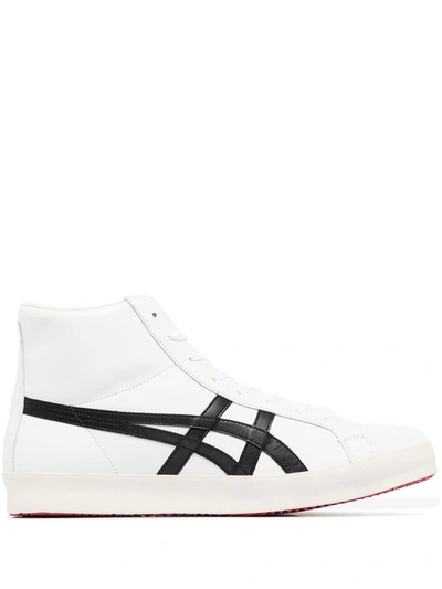 Onitsuka Tiger Nippon Made Fabre High-top Sneakers In White Black