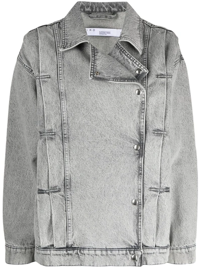 Iro Noumi Denim Jacket In Grey