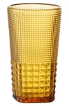 Fortessa Malcolm Set Of 6 Iced Beverage Glasses In Amber