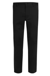 Bugatchi Men's Straight-fit Soft Touch Dress Pants In Black