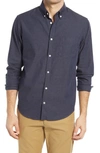 Nn07 Levon 5723 Baby Button-down Shirt In Deep Blue