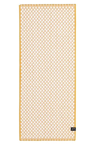Slowtide Clive Hand Towel In Medium Yellow
