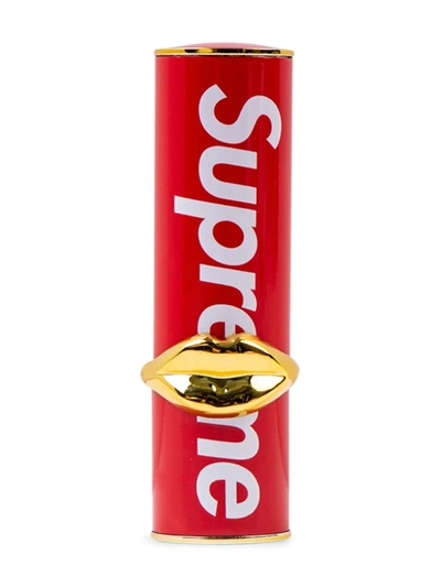Supreme X Pat Mcgrath Labs Matttrance Lipstick In Red