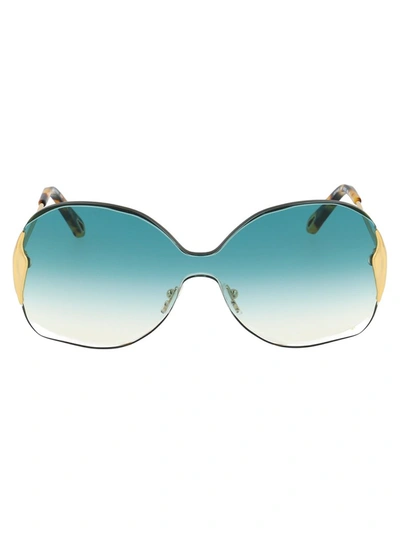 Chloé Ce162s Sunglasses In Gold