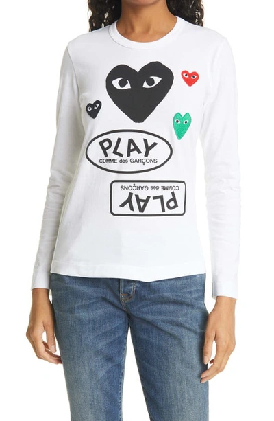 Comme Des Garçons Comme Des Garcons T-shirts And Polos White