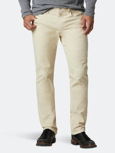 Hudson Blake Stretch Twill Slim Straight Fit Pants In Brown