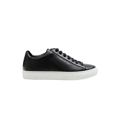D'este Women's Shoes Leather Trainers Sneakers  Limited Edition In Black