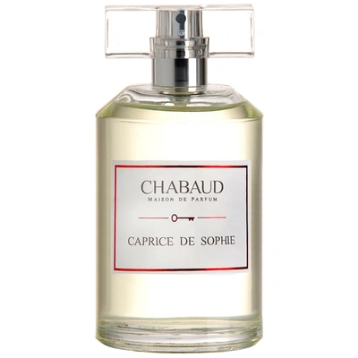 Chabaud Maison De Parfum Caprice De Sophie Perfume Eau De Parfum 100 ml In White