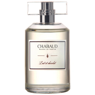 Chabaud Maison De Parfum Lait Et Chocolat Perfume Eau De Toilette 100 ml In White