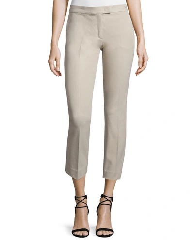 Joseph Finley Slim-fit Ankle Pants In Stone