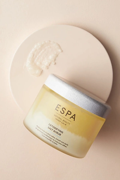 Espa Detoxifying Salt Scrub 700g In Green