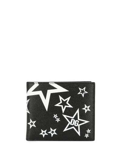Dolce E Gabbana Men's Black Leather Wallet