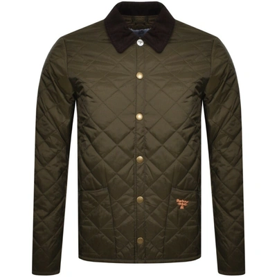 Barbour Beacon Starling Quilted Jacket In Olive-green | ModeSens