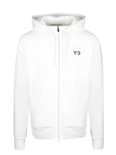 Adidas Y-3 Yohji Yamamoto Men's White Cotton Sweatshirt