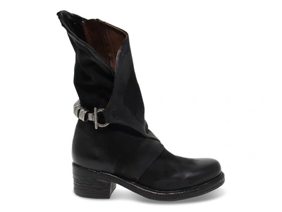A.s. 98 Women's Black Leather Boots