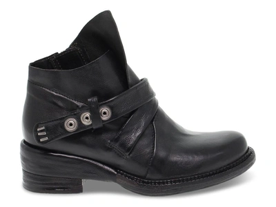 A.s. 98 Women's Black Other Materials Ankle Boots