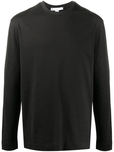 Adidas Y-3 Yohji Yamamoto Women's Black Cotton T-shirt