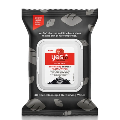 Yes To Detoxifying Charcoal Facial Wipes 30ct-no Color