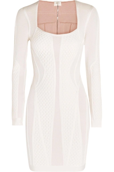 Herve Leger Textured-bandage Mini Dress | ModeSens